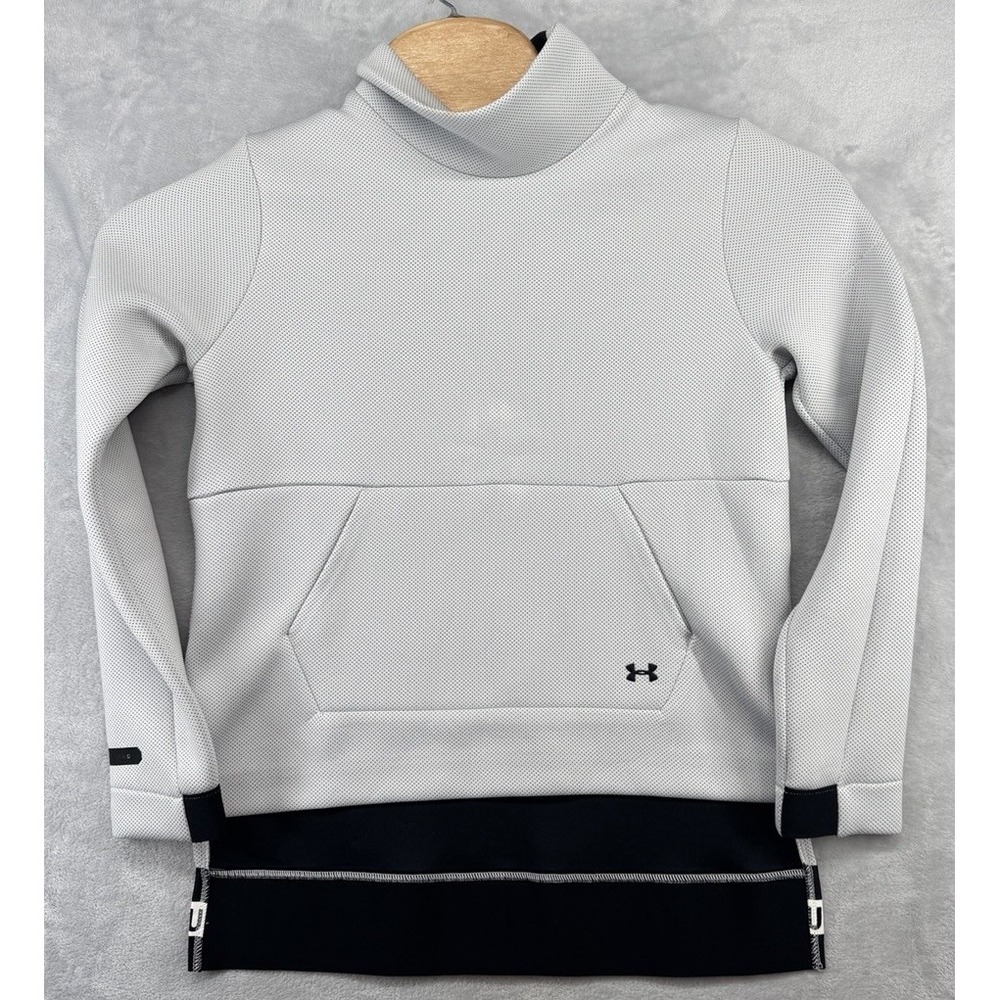 Under Armour Move Mock‎ Neck Sweatshirt White Women's Size S